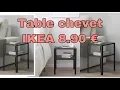 Montage la table chevet IKEA KNARREVIK