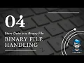 04 Store Objects in Binary Files write Explained Binary File Handling in C
