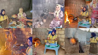 تحدي جديد انا ومي✔️ودارت بكلامكم قلات حوت على عافية خفيفة وانا درت شواية سردين😋 كلشي على كانون وخبز