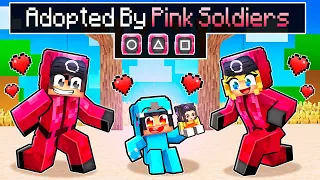 Adopted By PINK SOLDIERS In Squid Game!