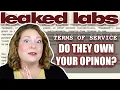 Does Leaked Labs Own Your Opinion The Legal Clause Buried in Their Terms of Service