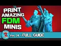 Print Amazing FDM Minis FULL TUTORIAL Resin2FDM 1 4