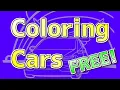 Coolest Car EVER Cars Coloring pages for kids