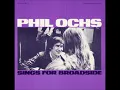 Phil Ochs - Changes (live)