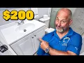 Easiest Bathroom Vanity Install Ever