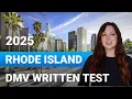 2025 Rhode Island DMV Written Test Practice 30 Questions to Pass on Your First Try Test 1