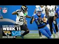 Jacksonville Jaguars vs Detroit Lions Game Highlights NFL 2024 Season Week 11