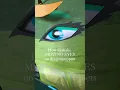 How to make moving eyes on a dragonpuppet