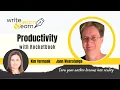 How to use the Rocketbook Reusable Notebook and App - With Author Jann Weeratunga