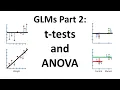 Using Linear Models for t tests and ANOVA Clearly Explained