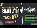 Raspberry Pi Simulation with LCD 16x2 in proteus using python