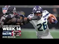 Seattle Seahawks vs Atlanta Falcons Game Highlights NFL 2025 Season Week 14