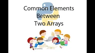 Python Common Elements Between Two Arrays