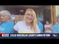 Opposition leader makes daring return to Venezuela
