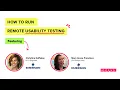 How Emerson Runs Remote Usability Testing