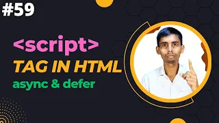 HTML Script Tag Tutorial in Hindi 2023 edutika