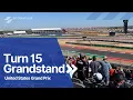 Views from the Turn 15 Grandstand at COTA