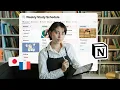 Create a language learning schedule that works Notion Template