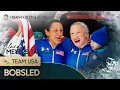 At 41 in her 5th Olympics Elana Meyers Taylor wins her first Olympic gold medal NBC Sports