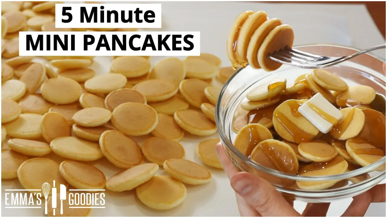 Hallöscheen! In diesem Video zeige ich euch, wie ihr ganz schnell Pancakes (Pfannkuchen) machen könn. 