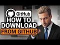 How To Download From GitHub FREE 100 WORKS NO Yapping To The Point FAST EASY