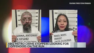 Albuquerque Crime Stoppers searches for duo who removed electronic monitoring devices