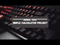 13 Simple Calculator Project in Python Beginner Tutorial UniSide Tech Bangla
