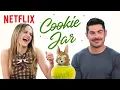 Zac Efron and Joey King Answer To a Nosy Cookie Jar A Family Affair Netflix