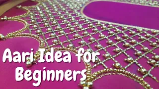 beginners aari work ideas abi creations