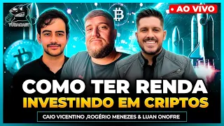 COMO RENTABILIZAR SUAS CRIPTOS com Caio Vicentino& Rogerio Menezes | Tubacast (460)
