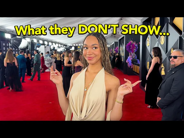 Video: Attending THE GRAMMYS as a NON-CELEBRITY... 😳 everything they don't show you on TV