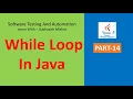 14 - While Loop in Java
