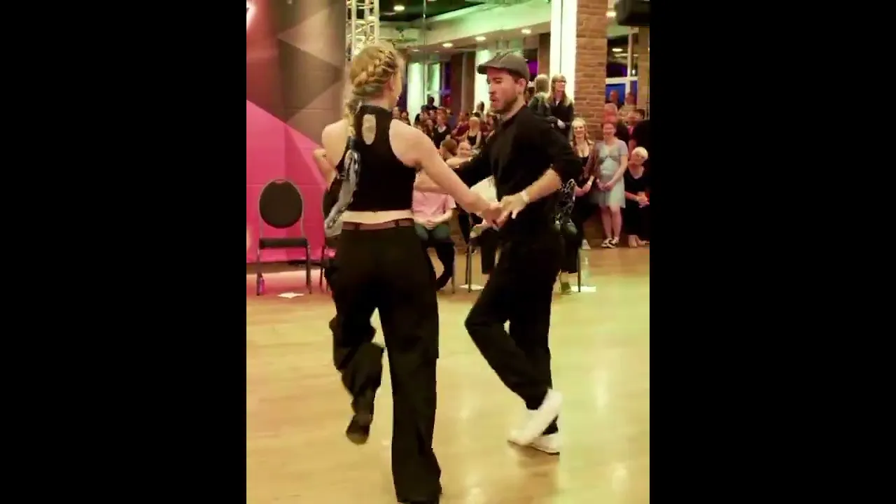 Awesome impro dance of Attila Kobori & Helene Mickle made 1st place in All-Stars Finals