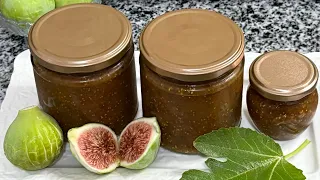 تحضيرات الشتاء 😍طريقة تحضير ناجحة لمربى التين بطريقة مختلفة يبقى طول العام /كيكة التين فالمقلاة