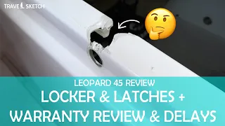 NEW Yacht Warranty Delays + Lockers & Latches | LEOPARD 45 CATAMARAN REVIEW