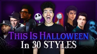 this is halloween in 30 styles acapella cover by marwan ayman