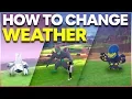 How To Change WEATHER in the WILD AREA in Pokemon Sword Shield