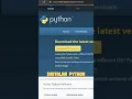 Install Python 3 and learn to program