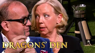 Touker Gets Under Deborah s Skin Over The Most Efficient Camping Stove Ever Made Dragons Den