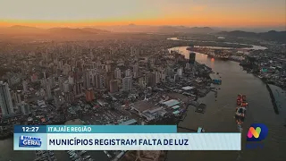 Municípios do Litoral Norte registram apagão e moradores ficam sem luz