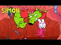 Download Lagu The secret base camp ⚡✨😬 Simon | 1 hour compilation | Season 4 Full episodes | Cartoons for Children
