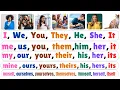 English Personal Pronouns Levels A1 C2