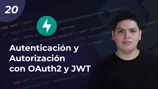 20 Authorization and Authentication with OAuth2 and JWT FastAPI Introduction Course 2025