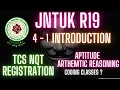jntuk r19 4-1 introduction tcs nqt 2023 batch registration python classes