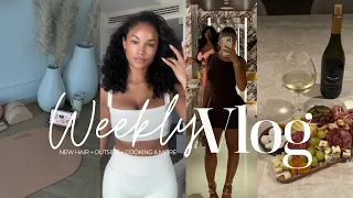 weekly vlog girls night out dont be rude charcuterie boards home pilates more allyiahsface
