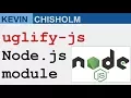 Introduction to the uglify-js Node js module