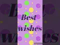 Best wishes | #shorts best of luck | #shortsfeed | wishes | All the best | #ytshorts #shortsfeed