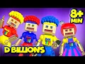 Download Lagu Robot Cha-Cha, Robot Chicky, Robot Boom-Boom \u0026 Robot Lya-Lya + MORE D Billions Kids Songs