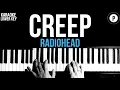 Download Lagu Radiohead - Creep Karaoke SLOWER Instrumental Acoustic Piano Cover Lyrics On Screen LOWER KEY
