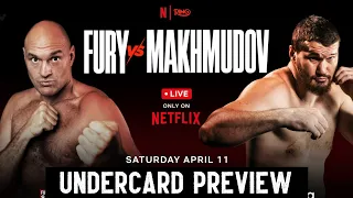 INTERESTING - TYSON FURY VS ARSLANBEK MAKHMUDOV UNDERCARD